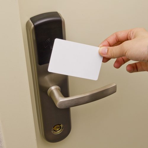 access card, doorknob, electronic door, access card, access card, access card, access card, access card, doorknob, electronic door